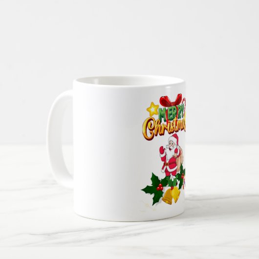 Mug merry christmas (Devant gauche)