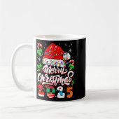 Mug Merry Christmas 2025 Family Matching Pajamas Xmas (Gauche)
