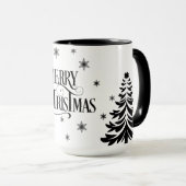 Mug Merry Christmas and good Wisches (Devant droit)