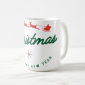 Mug Merry Christmas and happy New Year  (Devant droit)