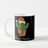 Mug Merry Christmas Cactus Patchwork Quilt (Gauche)