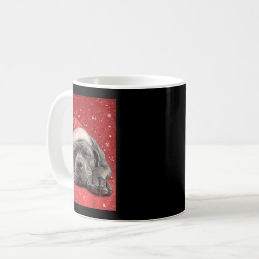 Mug Merry Christmas Cane Corso  (Devant gauche)