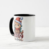 Mug Merry Christmas Cat 2025 (Devant gauche)