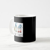 Mug Merry Christmas Cute Christmas Gnomes T Shirt (Devant gauche)