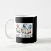 Mug Merry Christmas Cute Christmas Gnomes T Shirt (Gauche)