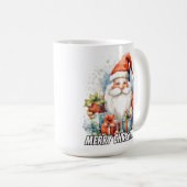 Mug Merry Christmas Cute Little Santa Claus (Devant droit)