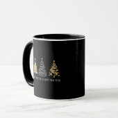 Mug Merry Christmas & Happy New Year": (Devant gauche)