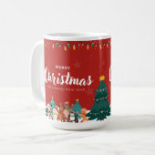 Mug 🎄 Merry Christmas & Happy New Year – A Magical Wi (Devant gauche)