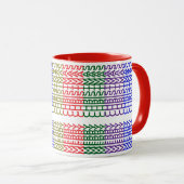 MUG MERRY CHRISTMAS LETTERING  (Devant droit)