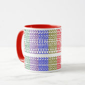 MUG MERRY CHRISTMAS LETTERING  (Devant gauche)