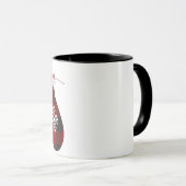Mug Merry Christmas mitaines (Devant droit)