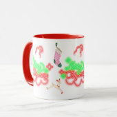 Mug Merry Christmas  Mok (Voorkant links)