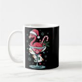 Mug Merry Christmas Nk Flamingo Wine Drinking Lights X (Gauche)