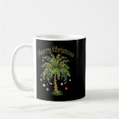 Mug Merry Christmas Palm Tree Light Hawaiian Trocal Ch (Gauche)