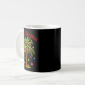 Mug Merry Christmas Palm Tree Light Hawaiian Trocal Ch (Devant gauche)