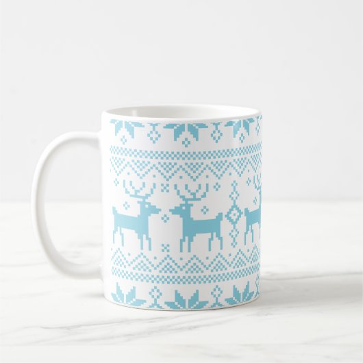 Mug Merry Christmas pattern 1 (Gauche)