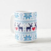 Mug Merry Christmas pattern 2 (Devant gauche)
