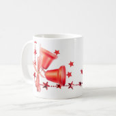 Mug Merry Christmas Red Bells decoration (Devant gauche)