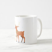 Mug Merry Christmas Renne (Devant droit)