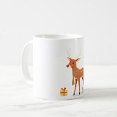 Mug Merry Christmas Renne (Devant gauche)