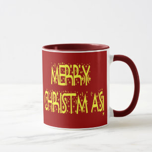 Mug Merry Christmas Starry