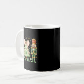 Mug Merry Christmas Tree Nutcracker Ballet Dance Women (Devant gauche)