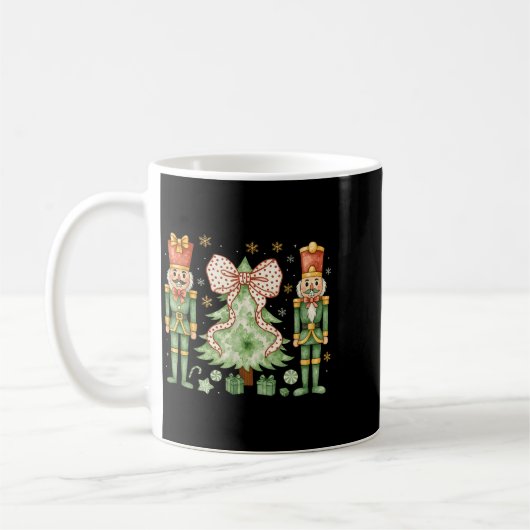 Mug Merry Christmas Tree Nutcracker Ballet Dance Women (Gauche)
