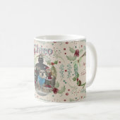 Mug Merry Christmas Woodland Evergreen Wreath  (Devant droit)