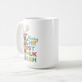 Mug Merry Christmukkah Reindeer (Devant gauche)