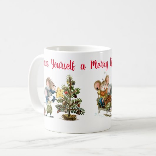 Mug Merry Christsouris (Devant gauche)