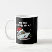 Mug Merry Cruisemas Cruise Ship Santa Hat Christmas Ho (Gauche)