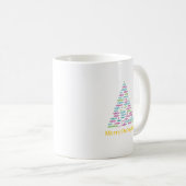 Mug Merry Debugging Code Christmas Tree Art (Devant droit)
