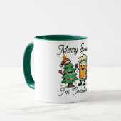Mug Merry Drunk Funny Christmas (Devant gauche)