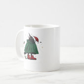 Mug Merry F Caw F Style Graphique Amusant (Devant gauche)