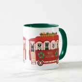 Mug Merry Frenchmas Troldogs français de Noël (Devant droit)