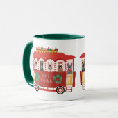 Mug Merry Frenchmas Troldogs français de Noël (Devant gauche)