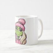 💚 Mug Merry Grinchmas Girl (Devant droit)