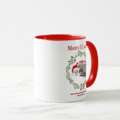 Mug Merry Hissmas Possum Musique (Devant droit)
