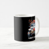 Mug Merry Jeepmas Ugly Light Reindeer Christmas  (Devant droit)