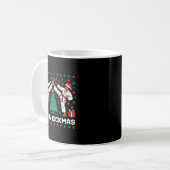 Mug Merry Kickmas Funny Karate Jiu Jitsu Ugly Christma (Devant gauche)