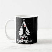 Mug Merry Kissmy Funny Bigfoot Yeti Sasquatch Christma (Gauche)