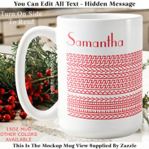 Merry Kissmyass & Custom Name Hidden Message 150R