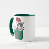 Mug Merry Kitty, Joyeux Noël (Devant gauche)