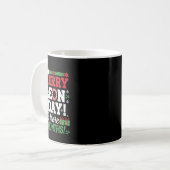 Mug Merry Leon Day Noel Ckwards Funny Christmas Counte (Devant gauche)