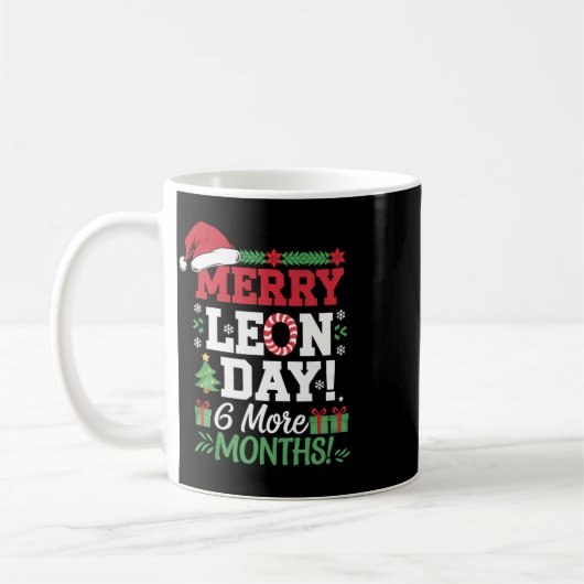 Mug Merry Leon Day Noel Ckwards Funny Christmas Counte (Gauche)