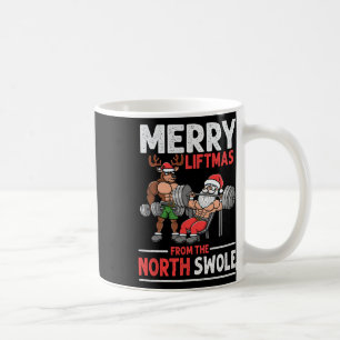 Mug Merry Liftmas De North Swole Muscle Père Noël Poid