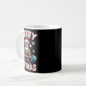 Mug Merry Liftmas Funny Santa Claus Workout Gym Fitnes (Devant gauche)
