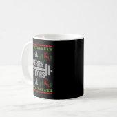Mug Merry Liftmas - Trainer Ugly Style Christmas  (Devant gauche)