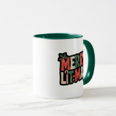 Mug Merry Lit-mas Bookish Coffee (Devant droit)
