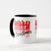 Mug Merry Merry Merry Christmas Gift, Christmas Gift (Devant gauche)
